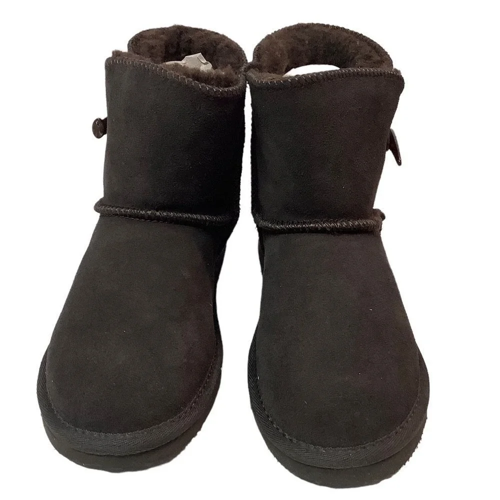 NWT Aussie Merino brown boots‎ size K8